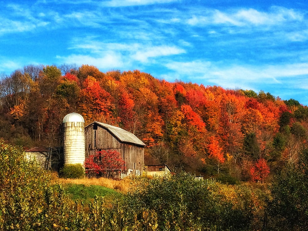 October in Pennsylvania